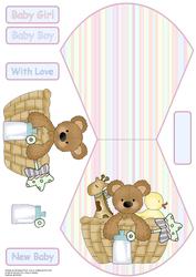 New Baby Wobble Card