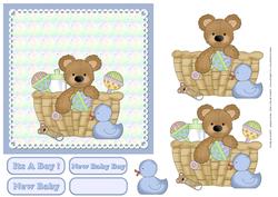 Baby Boy Card Font