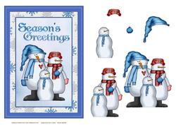 Snow Family Step by Step
