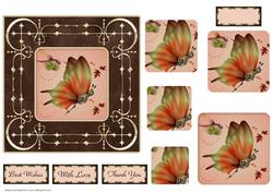 Steam Butterfly Quick Card