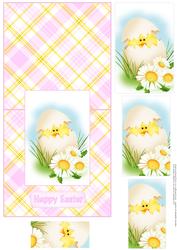 Easter Egg Over the Top Card