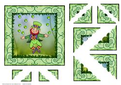 St Paddy Stacker Card