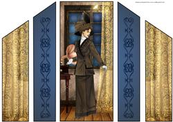 Vintage Theatre Fold Card