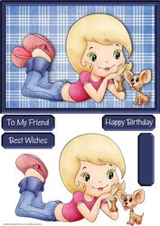 Pet Dog Quick Card