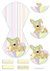 Baby Shower Wobble Card