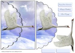 Blue Skies Envelope Card