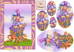 Witch Graduation Card Front