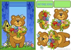 Summer Bear Card Front