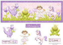 Princess Large Dl Card