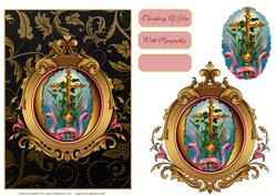 Shield and Cross Card Front