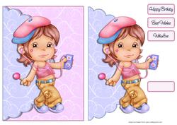 Cool Lolly Envelope Card