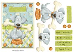 Dog and Bone Card Front