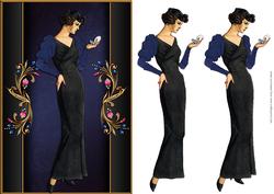Art Deco Card Front