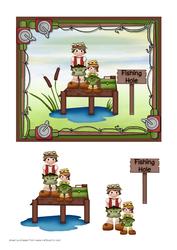 Gone Fishing Card Front