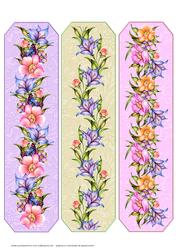 Floral Bookmarks