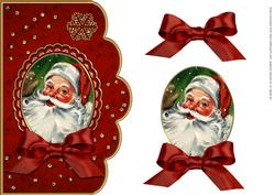 Santa and Bow