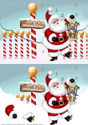 North Pole Envelope Card
