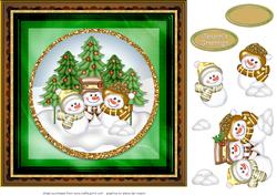 Snowmen Trio