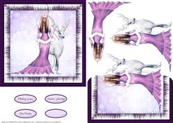 Snow Queen and Stag