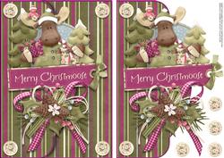 Christmoose Envelope Card