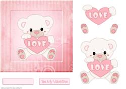 Valentine Bear