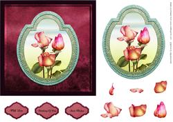 Rose Cluster Card Front