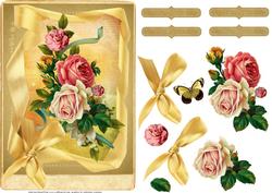 Vintage Rose Cluster