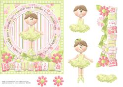 Ballerina Card Front