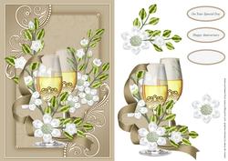 Wine and Flowers