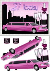 Pink Stretch Limo