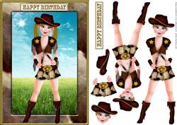 Beautiful Cowgirl