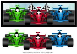 Grand Prix Large Dl Card