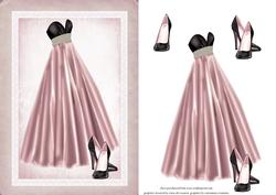 Ballgown and Shoes 2