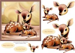 Deer Card Front