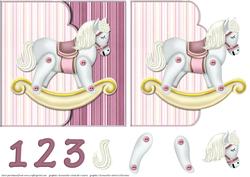 Rocking Horse Envelope Card