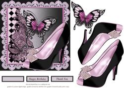 Butterfly and Shoes