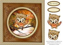 Baby Owl Topper
