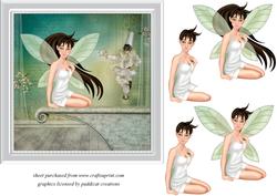 Fairy Step by Step Card Front