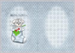 Christmas Puppy Insert