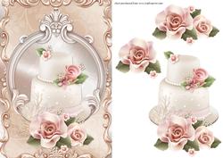 Wedding Cake Card Front