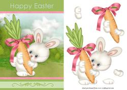 Easter Bunny and Carrot