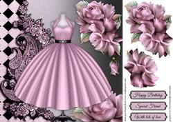 Ballgown and Roses
