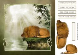 Sun Lion Topper