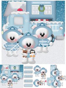 Fire Station Winter Bears
