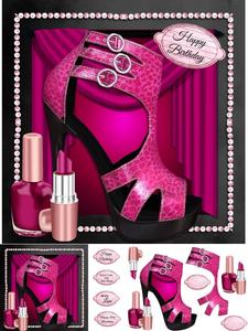 Pink Leopard Boots