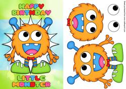 Little Monster Card Front