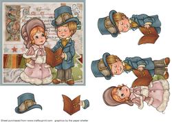 Vintage Christmas Carol Singers