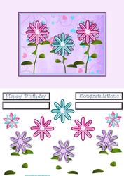 Flower Card Front