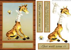 Get Well Giraffe