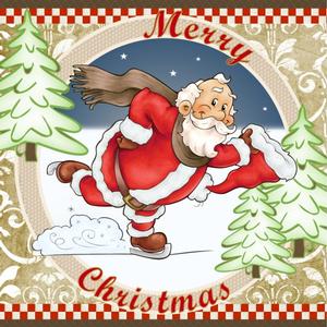 Santa on Skates